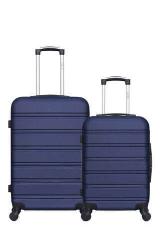 Bagaglio a mano e valigia media Renoso (S/M) - 55/65 cm - Navy