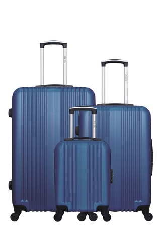 Set 3 valigie Lipari (XXS/M/L) - 46/65/75 cm - Navy