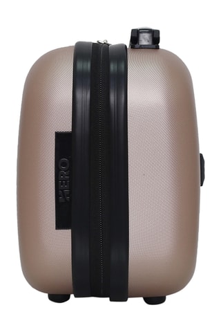 Valigia XXS e beauty-case Lipari (XXS/K) - 46/23 cm - Dorato rosa