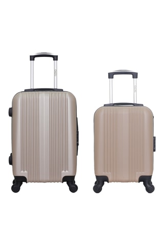 Valigia XXS e bagaglio a mano Lipari (XXS/S) - 55/46 cm - Beige