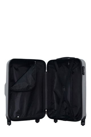 Set 2 valigie e beauty-case Vesuvio (S/M/K) - 55/65/23 cm - Grigio