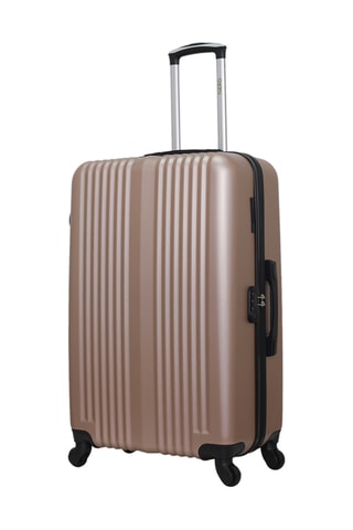 Valise XXS et valise grand volume Lipari (XXS/L) - 46/75 cm - Doré rose