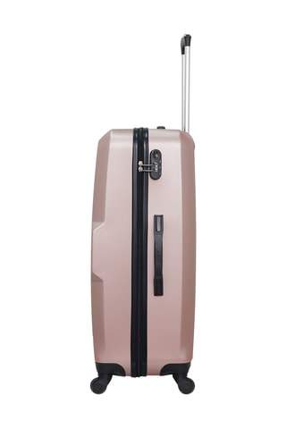 Valise grand volume et vanity Vesuvio (L/K) - 75/30 cm - Doré rose