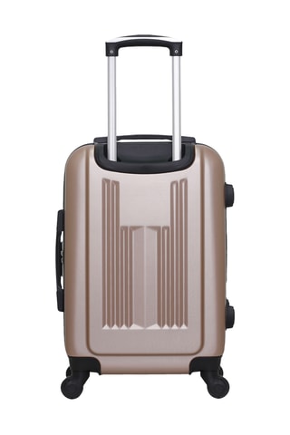 Valise cabine et vanity Lipari (S/K) - 55/23 cm - Doré rose