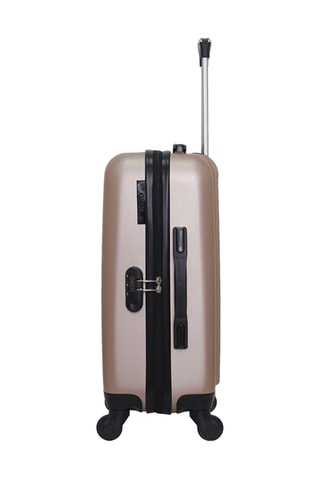 Valise cabine et vanity Lipari (S/K) - 55/23 cm - Doré rose