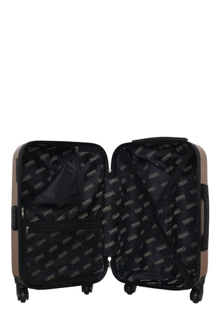 Valise cabine et vanity Lipari (S/K) - 55/23 cm - Doré rose