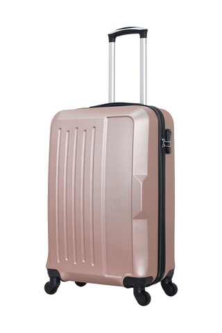 Bagaglio a mano e valigia media Vesuvio (S/M) - 55/65 cm - Dorato rosa