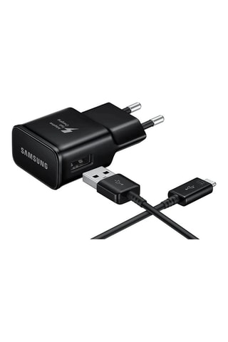 Caricabatteria per presa elettrica Original 15W USB con cavo USB tipo-C - Nero - Samsung