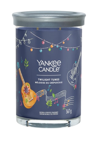 Vela perfumada jarra modelo grande Signature Mélodie du crépuscule 