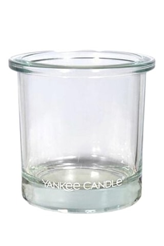 Base de vela - 7 cm - Transparente