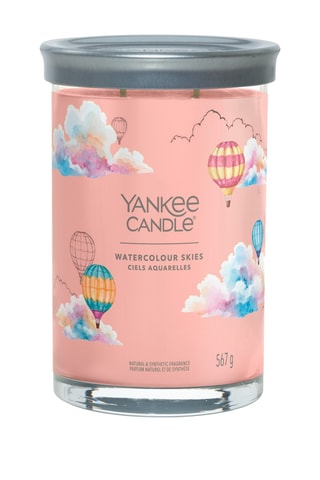 Vela perfumada jarra modelo grande Signature - Ciels aquarelles