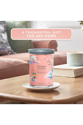 Vela perfumada jarra modelo grande Signature - Ciels aquarelles