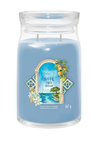 Vela perfumada jarra grande modelo - Ciel d’azur