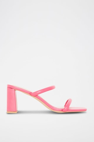 Sandali con tacco - Fucsia