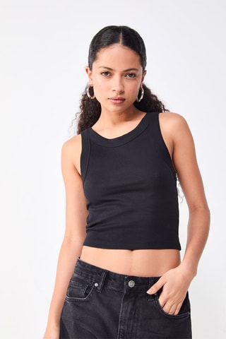 Canotta corta - Nero