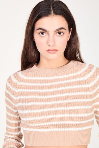 Maglione corto - Beige