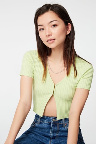 Cardigan - Verde chiaro