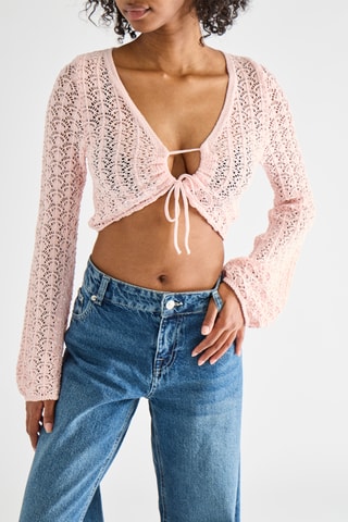 Cardigan corto - Rosa