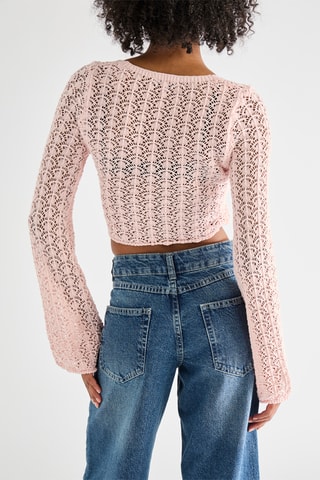 Cardigan corto - Rosa
