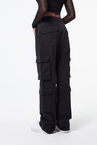 Pantaloni cargo - Nero