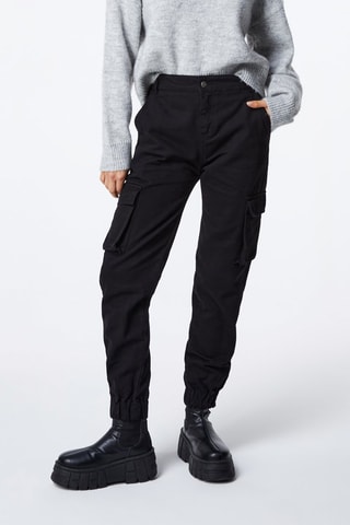 Pantaloni cargo - Nero