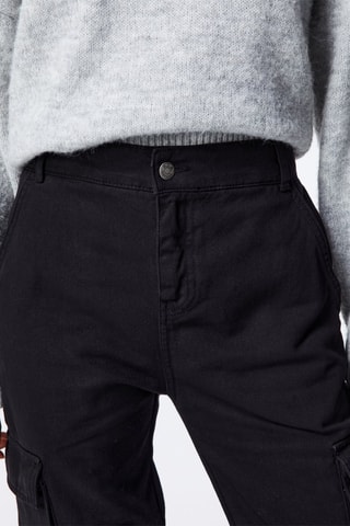 Pantaloni cargo - Nero