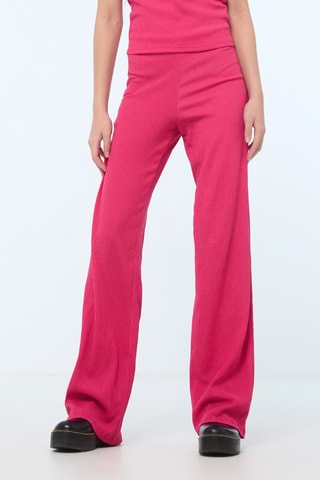 Pantaloni casual - Fucsia