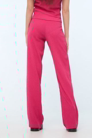 Pantaloni casual - Fucsia