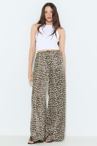 Pantaloni - Nero e beige