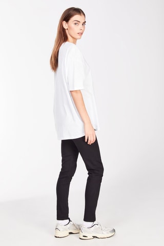 Jeggings a vita alta - Nero