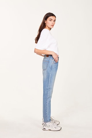 Jeans mom - 
Blu