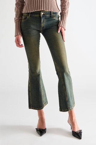 Jeans 7/8 - Blu chiaro