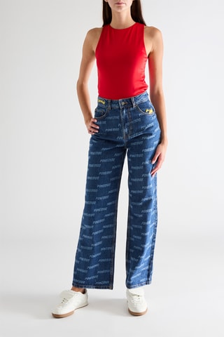 Jeans Pikachu Pokemon - Blu chiaro