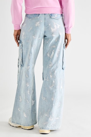 Jeans cargo - Celeste