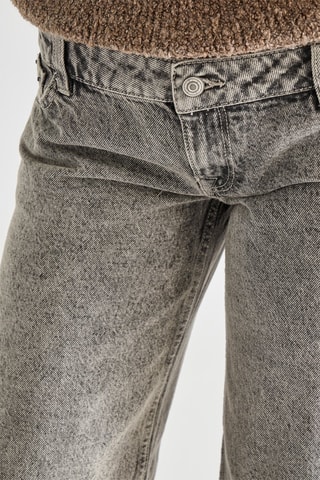 Jeans wide legs - Grigio