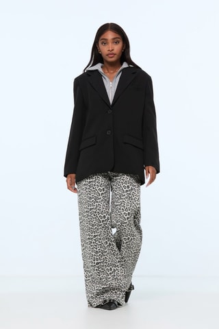 Giacca effetto trompe-l’œil - Nero