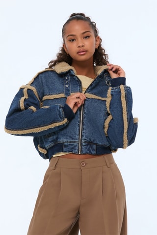 Giacca in jeans - Blu