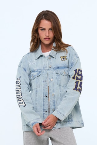 Giacca in jeans University of California Los Angeles - Denim