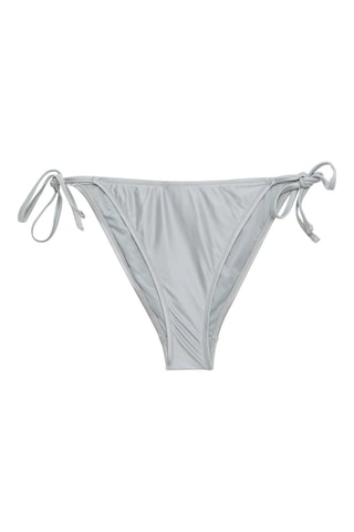 Slip bikini - Argentato