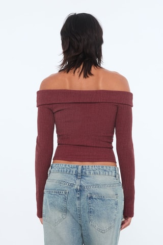 Top corto - Bordeaux