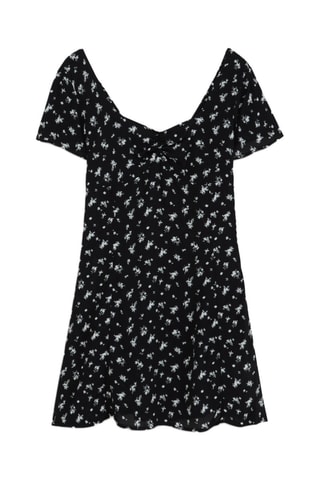 Abito a trapezio - Nero