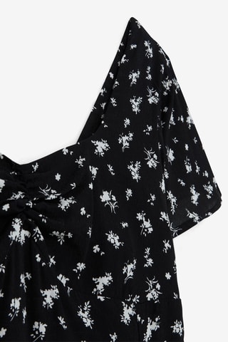 Abito a trapezio - Nero