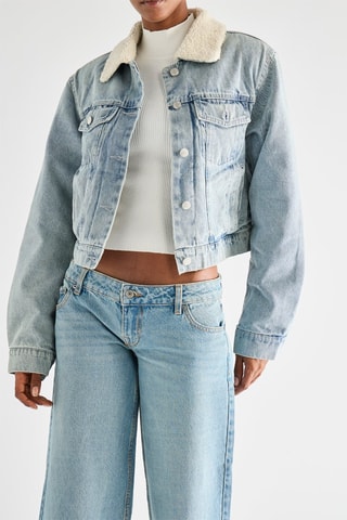 Giacca in jeans - Azzurro