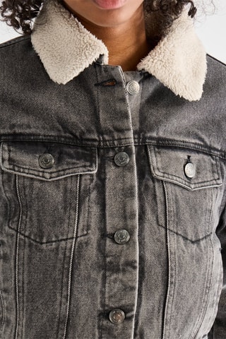 Giacca in jeans - Nero