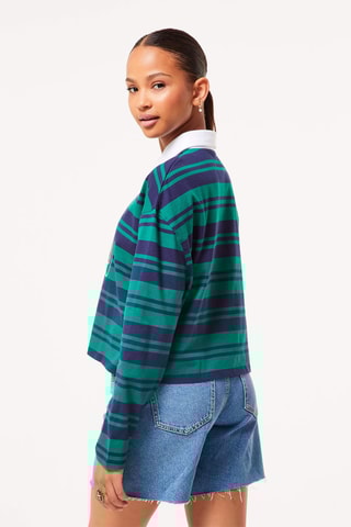 Polo - Verde scuro e navy