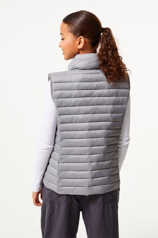 Piumino light senza maniche - Grigio chiaro