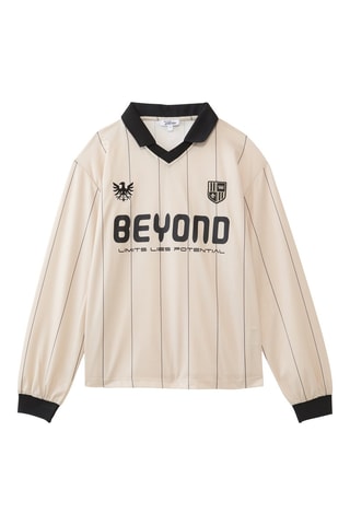 Voetbalshirt - Beige