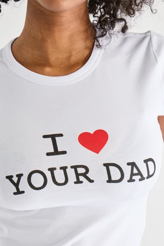 T-shirt cropped - Bianco