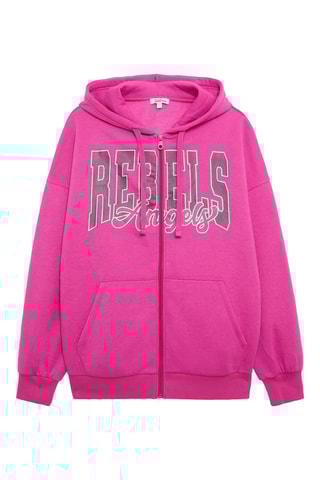 Felpa oversize - Rosa
