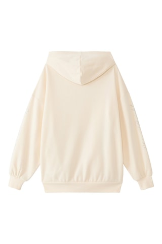 Sudadera con capucha - Beige